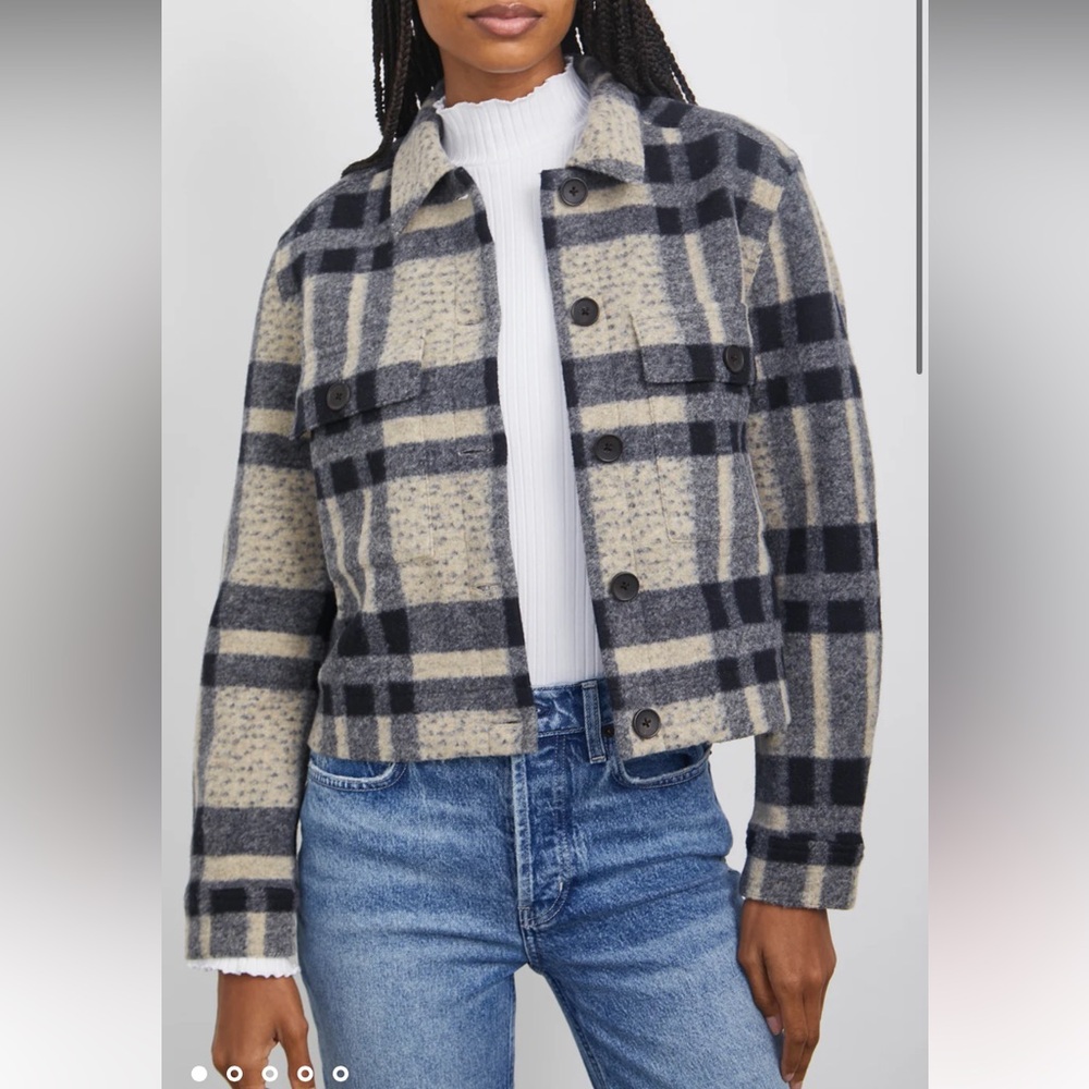 Rails Steffi Jacket Tan Pacific Check - image 1
